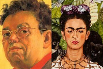 Entrance to Frida Kahlo and Diego Rivera Anahuacalli Museum on CDMX