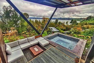 Visit Cancagua spa and city of Frutillar full day