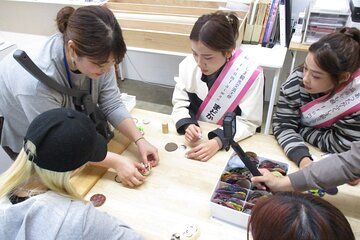 Sukagawa Tatami Coaster Making Workshop and Factory Tour