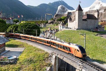 Lugano, Tur Del Parco SwissMiniatur with lunch at the Grotto
