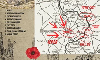 Frome Ieper/ypres 4H. WW1 Salient private Tour