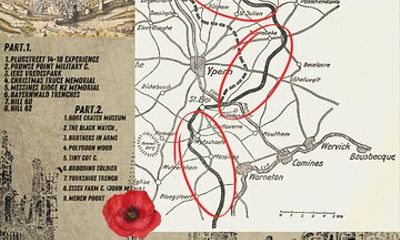 Frome Ieper/ypres 8H. WW1 Grand private Tour