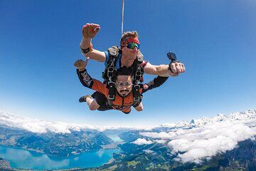 From Lausanne Experience the must Skydive in Interlaken