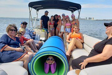 9Hour Pontoon Boat Rental in Navarre,FL Relax & Explore the Coast