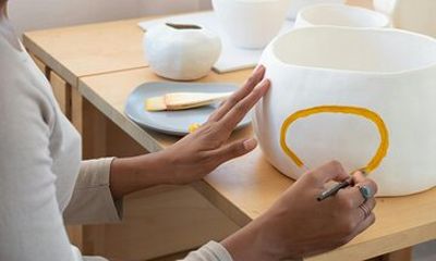 Painting on ceramic