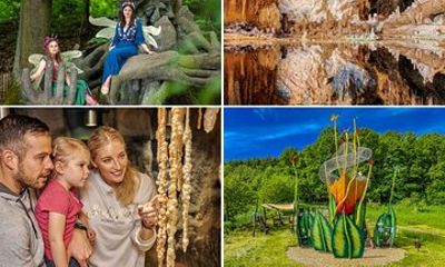 Magic family day in the adventure world Saalfeld Fairy Grottoes