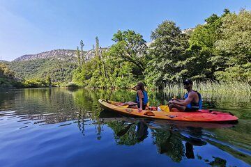 Omiš 4H Kayaking in Cetina River Protected Nature Park Area