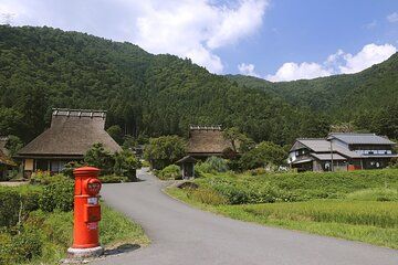 Amanohashidate Ine Funaya and Miyama Thatched Village Day Tour