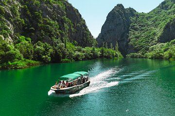 Omiš Glass-Bottom Boat Tour on Cetina River Canyon