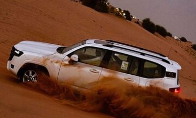 Evening Desert Safari Dubai with Quad Bike Camel Ride and BBQ