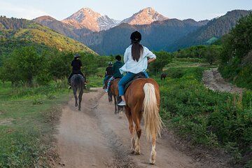 One Day Horseback Tour in Karagaily Apple Orchards