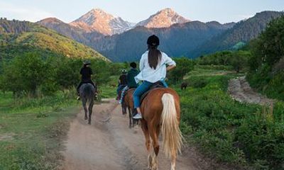 One Day Horseback Tour in Karagaily Apple Orchards