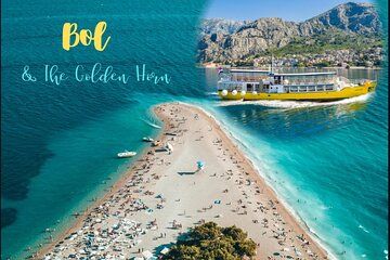 Omiš: Bol and Golden Horn Beach Boat Trip with Lunch