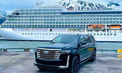 Private Seward Cruise Transit Tour with National Park and AWCC