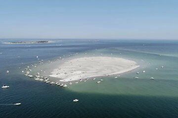 Beach Ferry In Plymouth to Browns Bank Sandbar