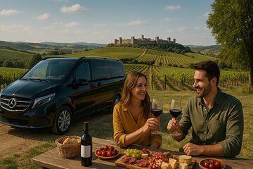 Siena, San Gimignano and Monteriggioni Wine Tasting and Tour