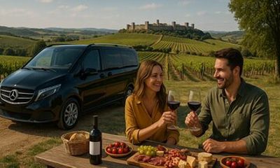 Siena, San Gimignano and Monteriggioni Wine Tasting and Tour