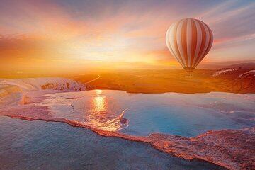 Luxury Pamukkale Hot Air Balloon Tour During Sunrise