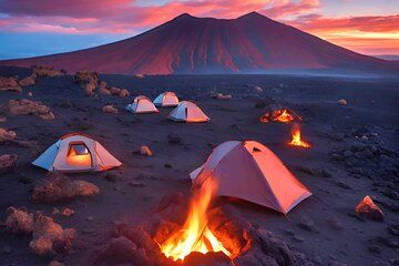 Stargazing & Camping Adventure in Madinah Volcanic Harrat
