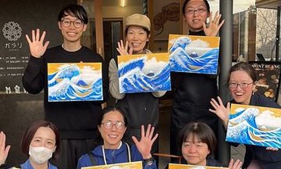 Paint & Sip in Hokusai’s Town: Sake and Art Tour