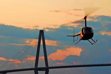 Helicopter Tour at Sunset