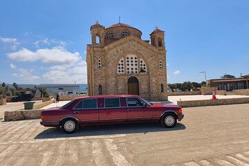 Private Paphos Airport Transfer via Vintage Mercedes