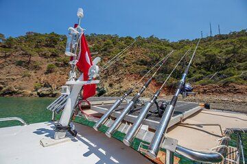 Whole Day Fishing and Boat Rental Island Cruise At Fethiye