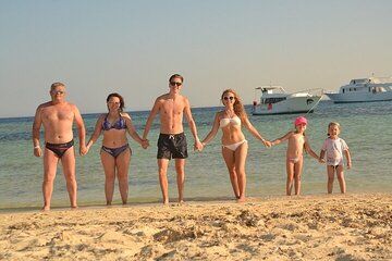 Orange Bay Island Snorkeling Boat Trip W/Water Sports :Hurghada