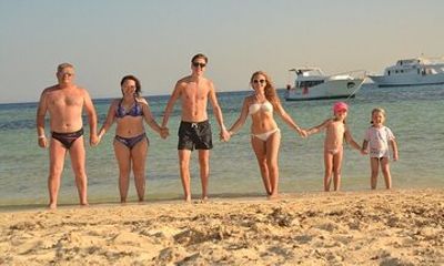 Orange Bay Island Sea Trip, Parasailing & Water Sports - Hurghada
