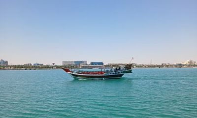 Dhow Boat Cruise with Sun Set at Al Safliya Island