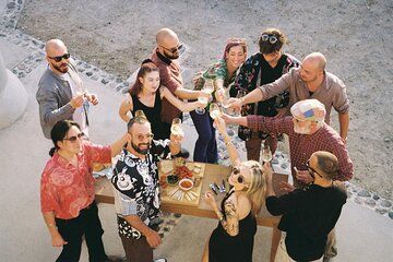 Art and Wine Tour in a Historic Santorini Winery