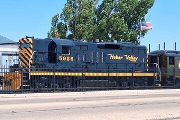Ride the Heber Valley 1899 Railroad and see Deer Creek Reservoir