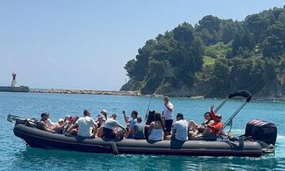 Vlore Boat Tour: Sazan Island - Haxhi Ali Cave - Karaburun