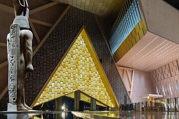 Cairo Grand Egyptian Museum Evening Tour Dinner and Transfer