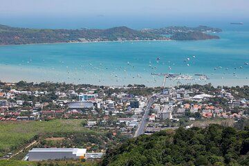 Phuket Tour at Dawn to Sunrise, Alms Giving and Local Fruits Tour