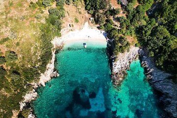 Vlore Boat Tour Grama Bay and Blue Cave Tour