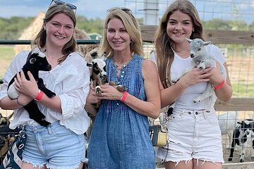 Baby Goat Cuddling and Wine Tour