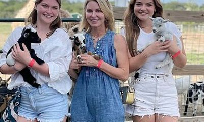 Baby Goat Cuddling and Wine Tour