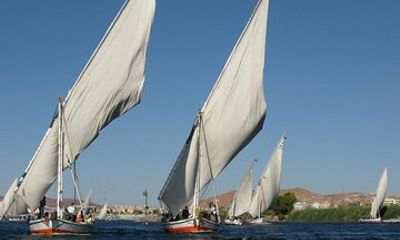 Felucca Ride with Amazing Sunset