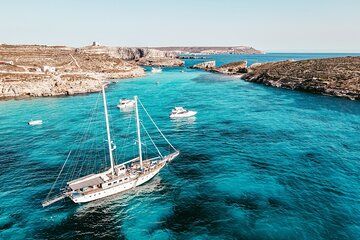 Comino, Crystal Lagoon and the Blue Lagoon Cruise from Sliema