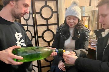 Guided Tasting Activity at Sake Brewery