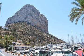 From Albir and Benidorm Calpe Old Town and Port by Coach