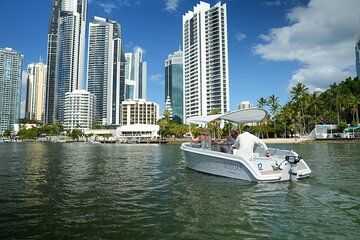 Self-Drive Electric Boat Hire on the Gold Coast