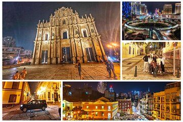 Macau Night City Tour|Private Limo Tour with Driver-Guide