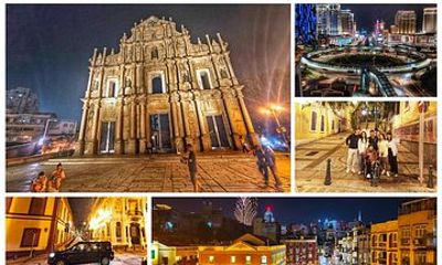 Macau Night City Tour|Private Tour with Local Driver-Guide
