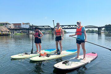 River Kwai Paddleboarding Experience in Kanchanaburi