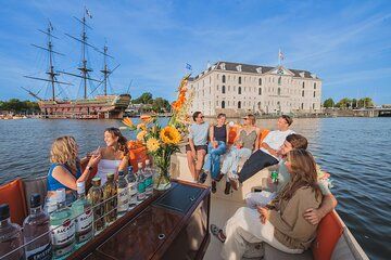 Amsterdam German Canal Cruise with Unlimited Drinks option