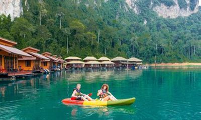 Cheow Lan Lake and Diamond Cave Adventure from Khao Sok