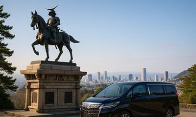 Sendai Private Vehicle Service with Restaurant Reservation
