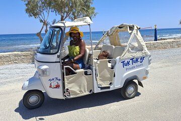 7 Villages Tuk Tuk Tour in Crete with Free Time in Sissi